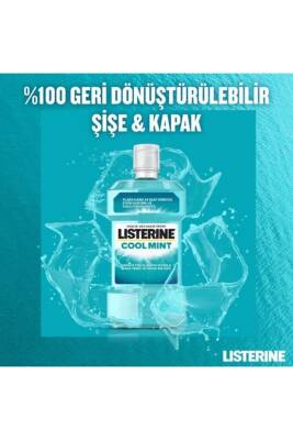 Listerine Cool Mint Nane Aromalı Ağız Çalkalama Suyu 250 ml - 8