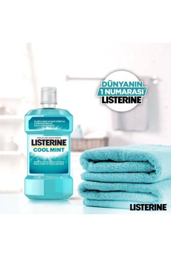 Listerine Cool Mint Nane Aromalı Ağız Çalkalama Suyu 250 ml - 5
