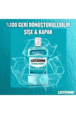 Listerine Cool Mint Nane Aromalı Ağız Çalkalama Suyu 500 ml - 4