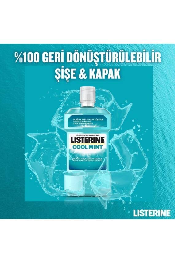 Listerine Coolmint Ağız Bakım Suyu 1000 ml - 7