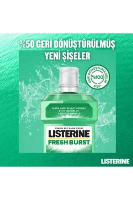 Listerine Fresh Burst Günlük Ağız Bakım Ürünü 250ml - 7
