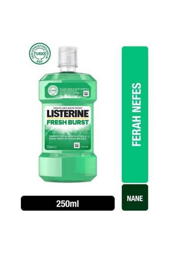Listerine Fresh Burst Günlük Ağız Bakım Ürünü 250ml - 1
