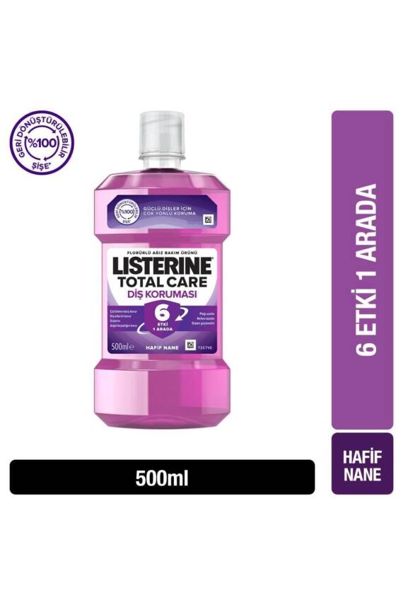 Listerine Total Care Ağız Bakım Suyu 500 Ml - 1