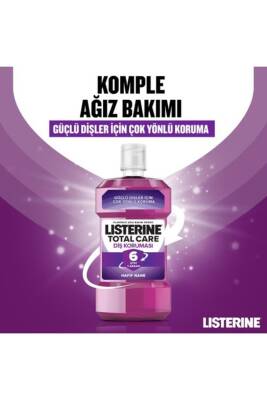 Listerine Total Care Diş Koruması Hafif Tat Ağız Bakım Suyu 250 ml - 3