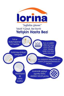 Lorina Bel Bantlı M 30’lu 4 Paket 120 Adet - 2