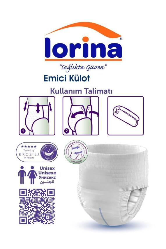 Lorina Emici Külot Hasta Bezi Xlarge 120 Adet - 3