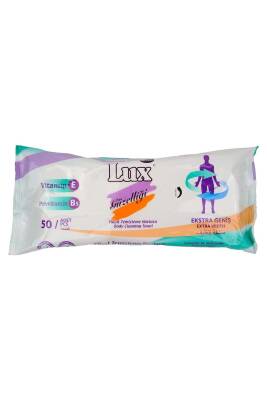 Lux Hasta Vücut Temizleme Islak Mendil Havlu 50 Yaprak Xl Tekli Pk - 2