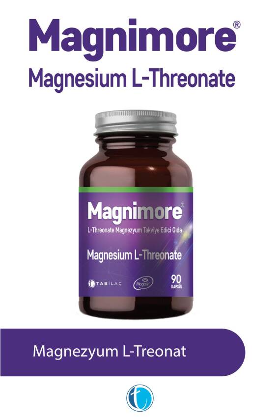 Magnimore Magnesium L-threonate 90 Bitkisel Kapsül Magnezyum L-treonat - 1