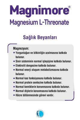 Magnimore Magnesium L-threonate 90 Bitkisel Kapsül Magnezyum L-treonat - 5