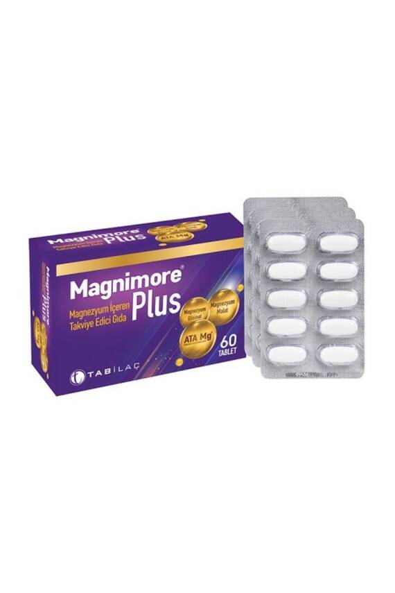 Magnimore Plus 60 Magnezyum Içeren Takviye Edici Gıda - 2