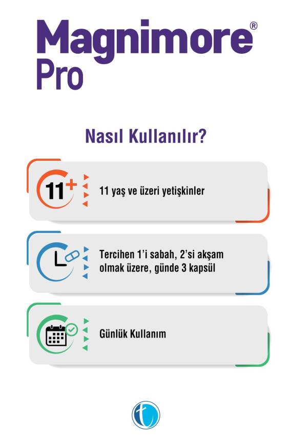 Magnimore Pro Magnezyum 90 Kapsül N-asetil Taurinat L-treonat - 4