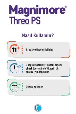 Magnimore Threo Ps Magnezyum 90 Bitkisel Kapsül L-treonat Fosfatidilserin - 4