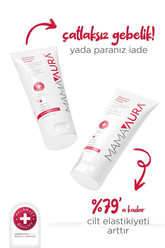 Mamaaura Hamileler Için Çatlak Önleyici - Maximum Elasticity Cream 150 ml - 2