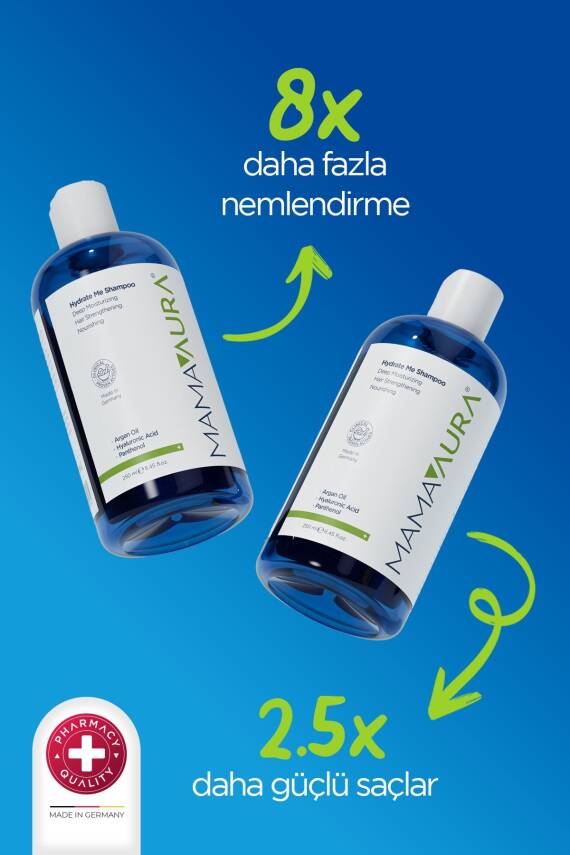 Mamaaura Nemlendirici Bakım Şampuanı - Hydrate Me Shampoo 250 ml - 2