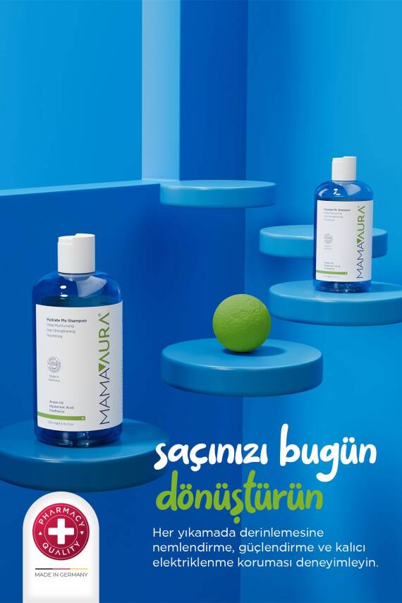 Mamaaura Nemlendirici Bakım Şampuanı - Hydrate Me Shampoo 250 ml - 6