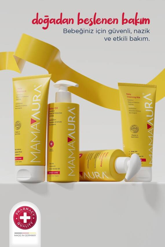 Mamaaura Temizleme Sütü %100 Yenilebilir Içerikli - Baby Cleansing Milk 200 ml - 6