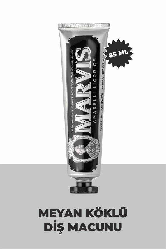 Marvis Amerelli Licorice Mint Xylitol Diş Macunu 85ml - 1