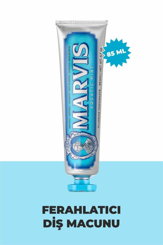 Marvis Aquatic Mint Xylitol Diş Macunu 85ml - 1