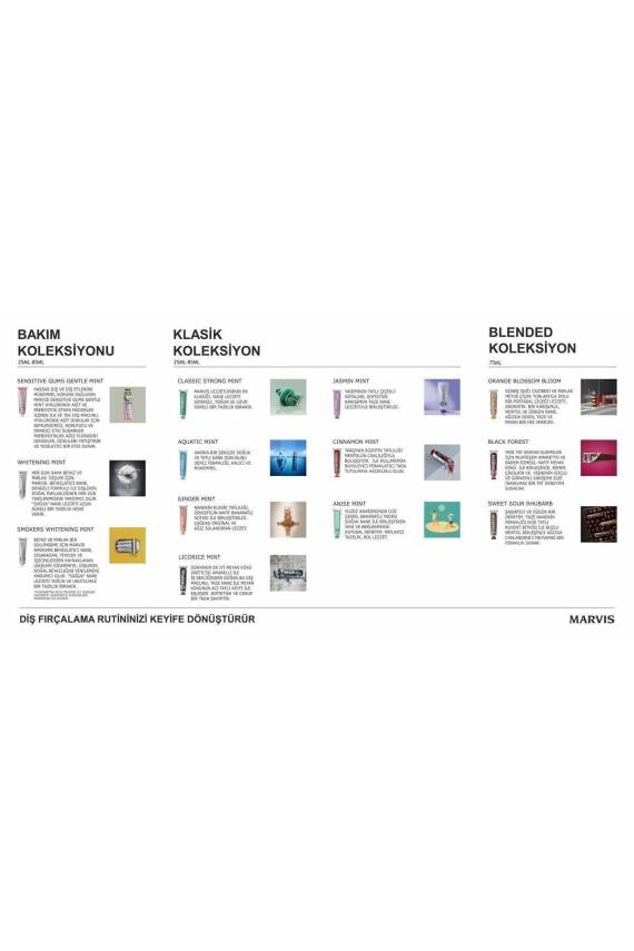 Marvis Aquatic Mint Xylitol Diş Macunu 85ml - 6