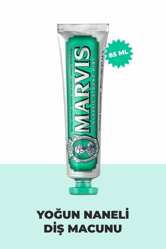 Marvis Klasik Ekstra Naneli Diş Macunu 85ml - 1