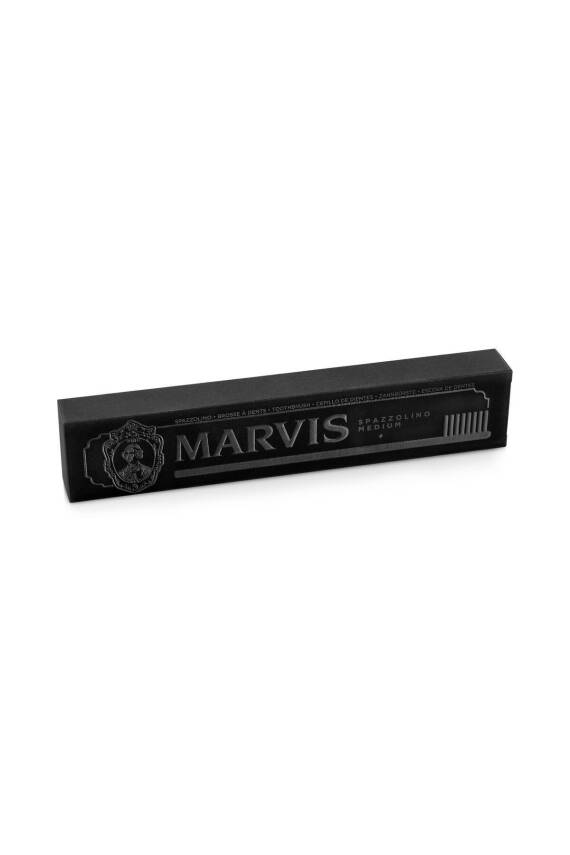 Marvis Orta Sert Medium Siyah Renk Diş Fırçası - 4