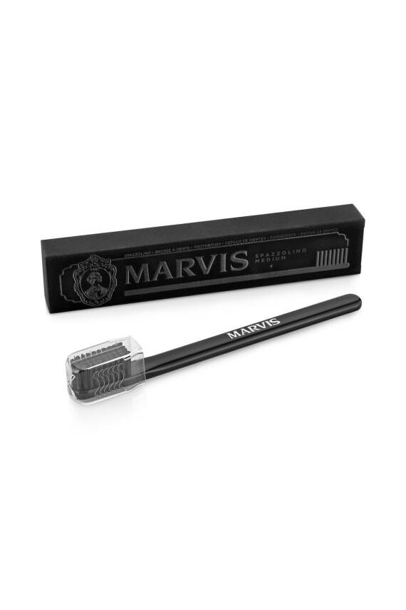 Marvis Orta Sert Medium Siyah Renk Diş Fırçası - 8