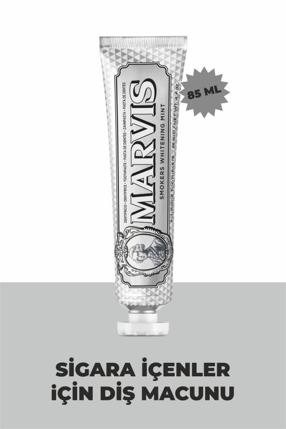 Marvis Smokers Whitening Mint Diş Macunu 85ml - 1