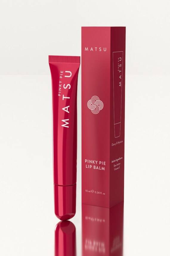 Matsu 2in1 Pinky Pie Parlatıcı Lip Balm 15 ml | Parlaklık & Nem | Shea Butter & Vitamin E - 1