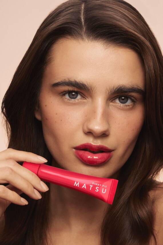 Matsu 2in1 Pinky Pie Parlatıcı Lip Balm 15 ml | Parlaklık & Nem | Shea Butter & Vitamin E - 2