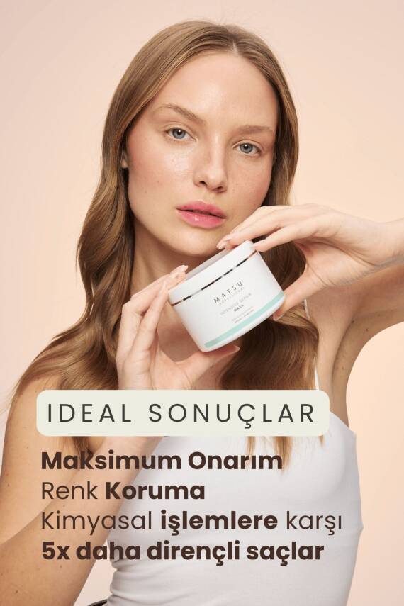 Matsu Boyalı Ve Hasar Görmüş Saçlar Için Yoğun Onarıcı Intensive Repair Saç Bakım Maskesi 350 ml - 2