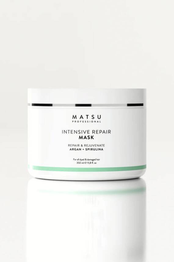 Matsu Boyalı Ve Hasar Görmüş Saçlar Için Yoğun Onarıcı Intensive Repair Saç Bakım Maskesi 350 ml - 1