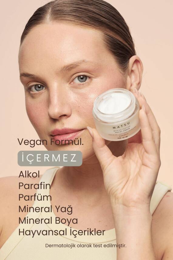 Matsu Marine Algae Bariyer Onarıcı Ve Besleyici Peptit Yüz Kremi 50 ml - 5