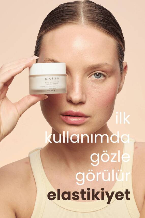 Matsu Marine Algae Bariyer Onarıcı Ve Besleyici Peptit Yüz Kremi 50 ml - 2