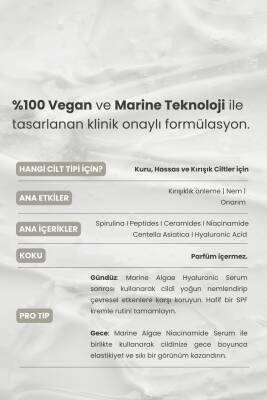 Matsu Marine Algae Bariyer Onarıcı Ve Besleyici Peptit Yüz Kremi 50 ml - 4