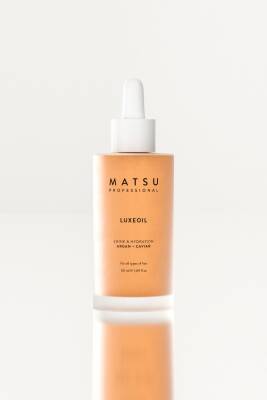 Matsu Mat Ve Cansız Saçlar Için Parlaklık, Nem Ve Yoğun Besleme Sağlayan Luxeoil Saç Bakım Yağı 50 ml - 1