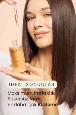 Matsu Mat Ve Cansız Saçlar Için Parlaklık, Nem Ve Yoğun Besleme Sağlayan Luxeoil Saç Bakım Yağı 50 ml - 2