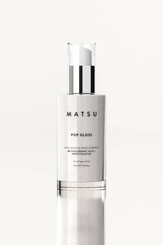 Matsu Pop Gloss Işıltı ve Elektriklenme Karşıtı Jel Serum 8D Hyaluronik Asit & B5 Vitamini - 1