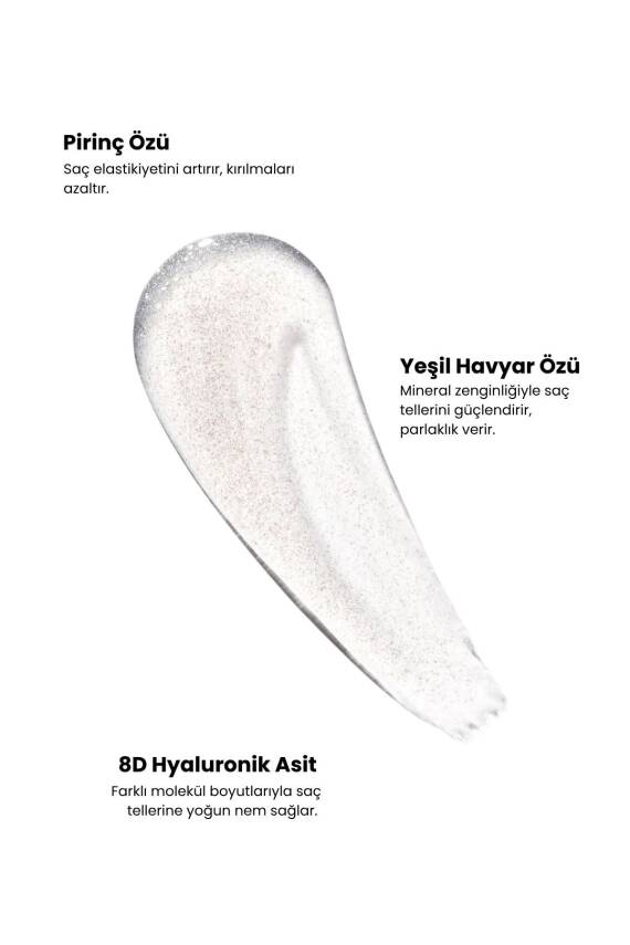 Matsu Pop Gloss Işıltı ve Elektriklenme Karşıtı Jel Serum 8D Hyaluronik Asit & B5 Vitamini - 3