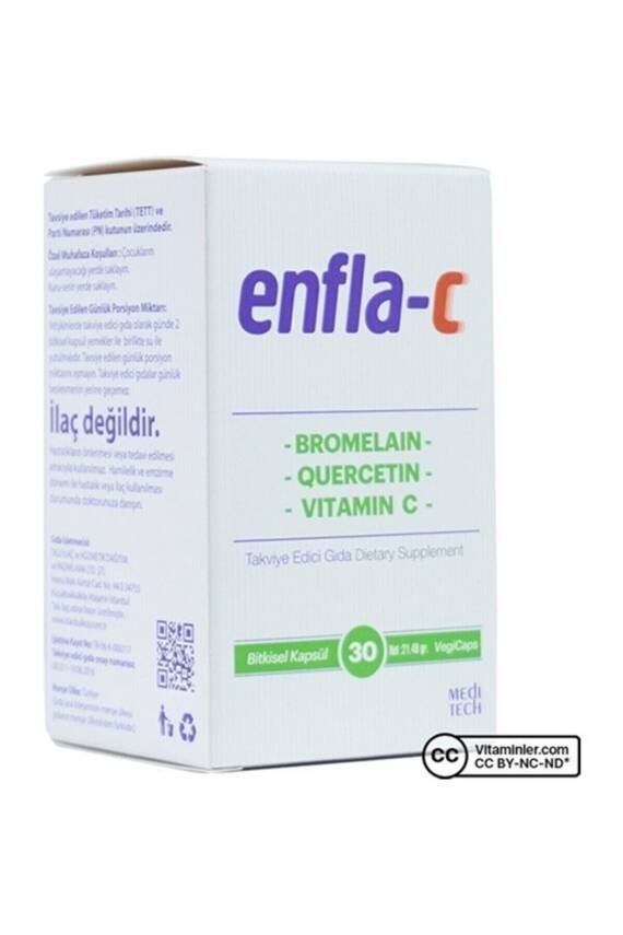 MediTech Enfla-c 30 Kapsül - 1