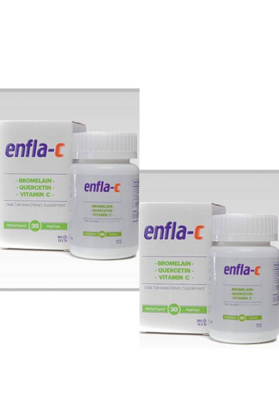 MediTech Enfla-C 30 Kapsül X 2 Adet - 1