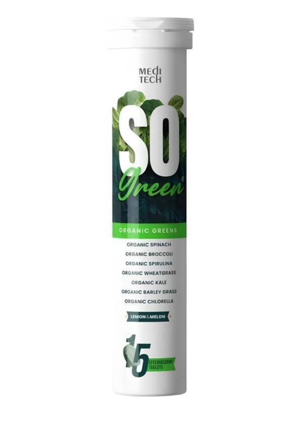 Meditech So Green 15 Efervesan Tablet - 1