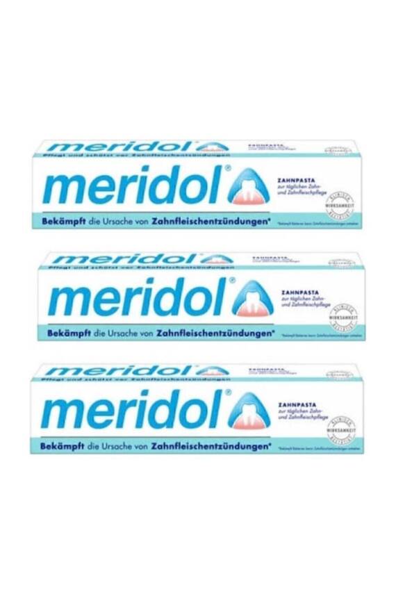 Meridol Hassas Diş Eti Bakımı Diş Macunu 75ml x 3 Adet - 1