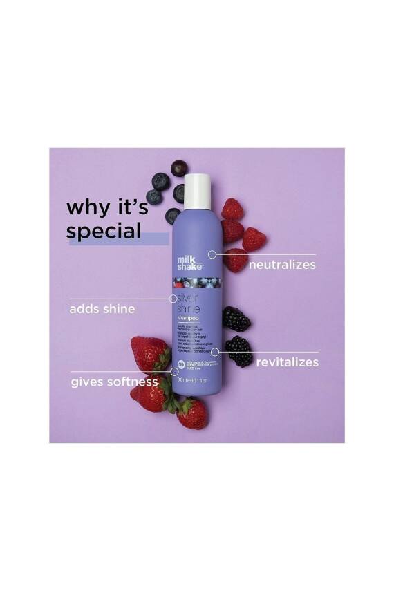 Milkshake Silver Shine Shampoo 300 ml - 3