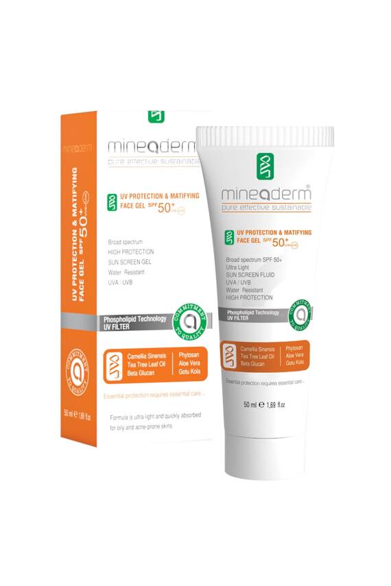 Mineaderm Akne Karşıtı Ve Matlaştırıcı Güneş Kremi Sp 50+/uv Protection & Matifying Face Gel Spf 50+ - 2