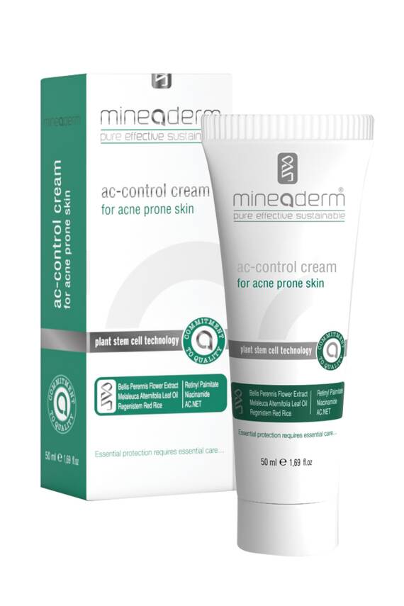 Mineaderm Akneye Yönelik Ciltler Ve Sebum Düzenleyici Bakım Kremi / Ac-control Cream - 1