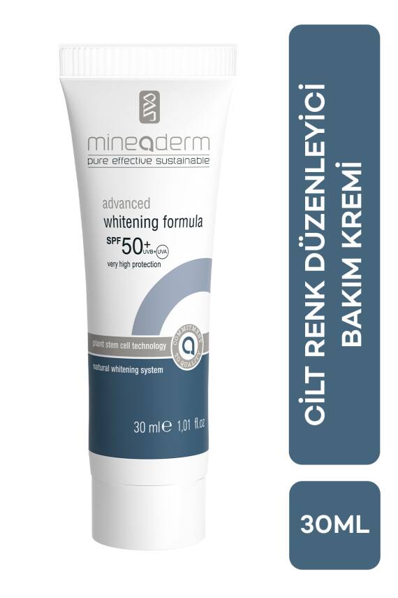 Mineaderm Cilt Tonu Düzenleyici Ve Beyazlatıcı Bakım Kremi Spf 50+ /advanced Whitening Formula Spf50+ - 1