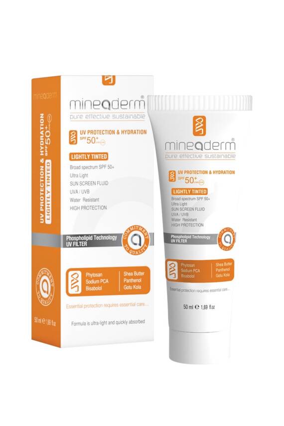 Mineaderm Karma Ve Normal Ciltler Için Renkli Güneş Koruyucu /uv Protection & Hydration Spf50+ Lightly Tinted - 2