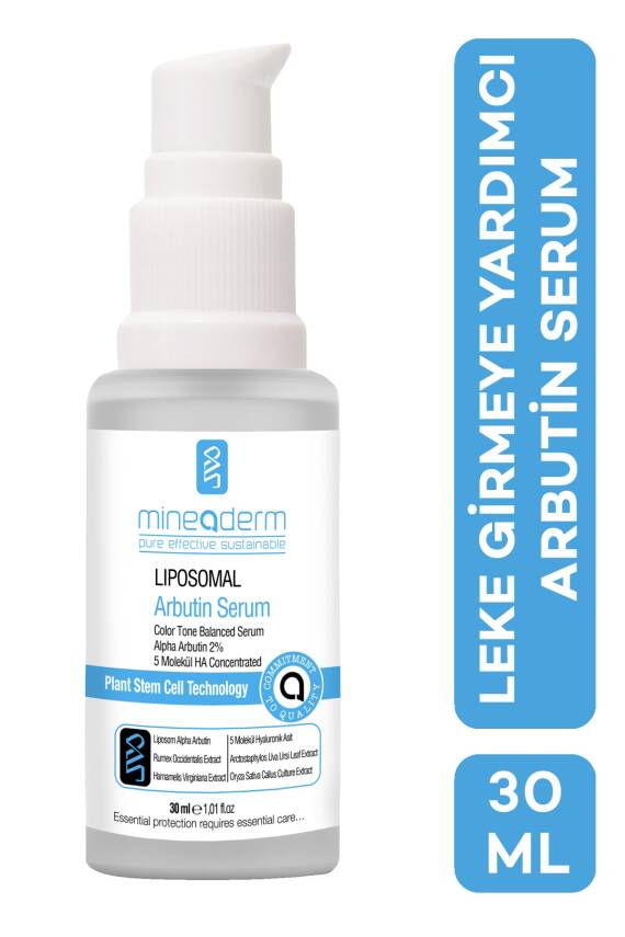 Mineaderm Leke Gidermeye Yardımcı Aydınlatıcı Arbutin Serum/liposomal Arbutin Serum - 1