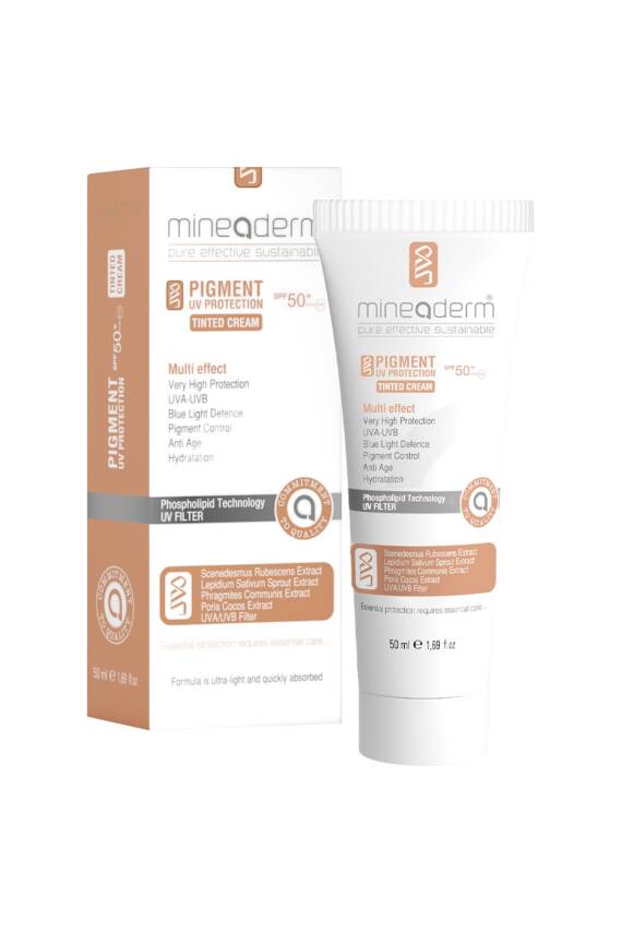 Mineaderm Leke Karşıtı Renkli Güneş Kremi Spf 50+/pigment Uv Protection Tinted Cream Spf 50+ - 2