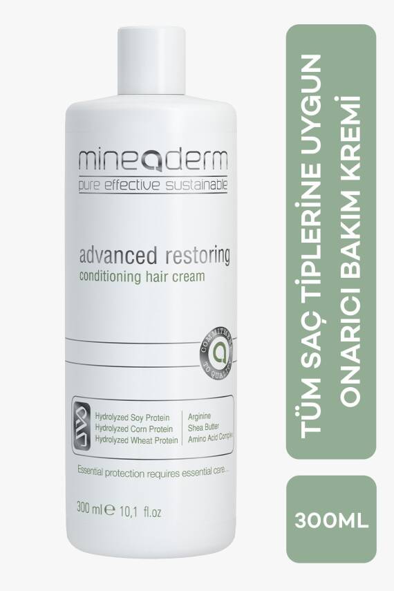 Mineaderm Onarıcı Saç Bakım Kremi - Advanced Restoring 300 ml - 1